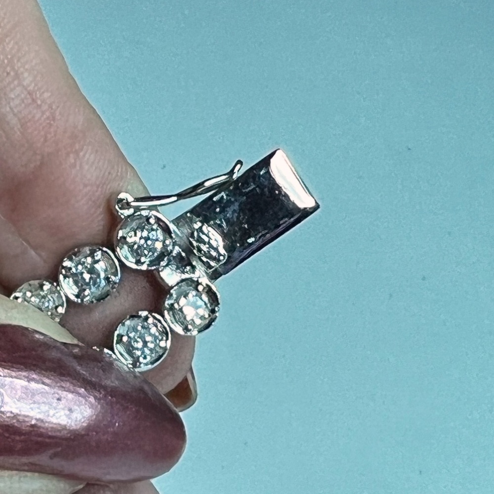 Pink Sapphire & Tourmaline Necklace and Bracelet/Bridal Accessories Jewelry - Picture 6 of 9
